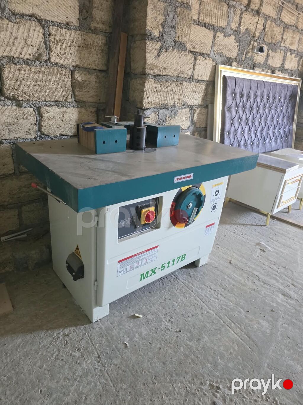 Ağac emalı üçün frez dəzgahı – MX-5117B - Model: MX-5117B (şaftlı üst — Stanoklar, Gəncə (2)