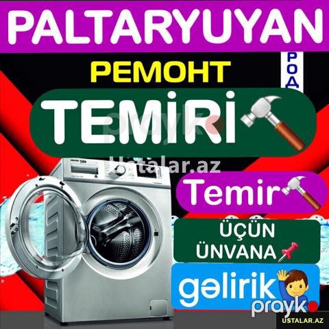 Paltaryuyan təmir ucuz zəmanətli — Bakı