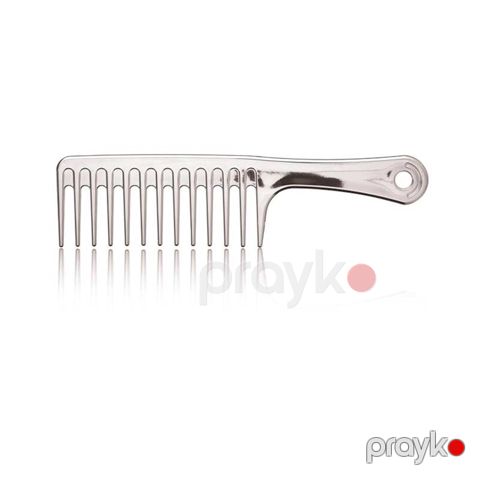 Saç üçün daraq Xanitalia Maxi Silver, 24.5 sm — Bakı