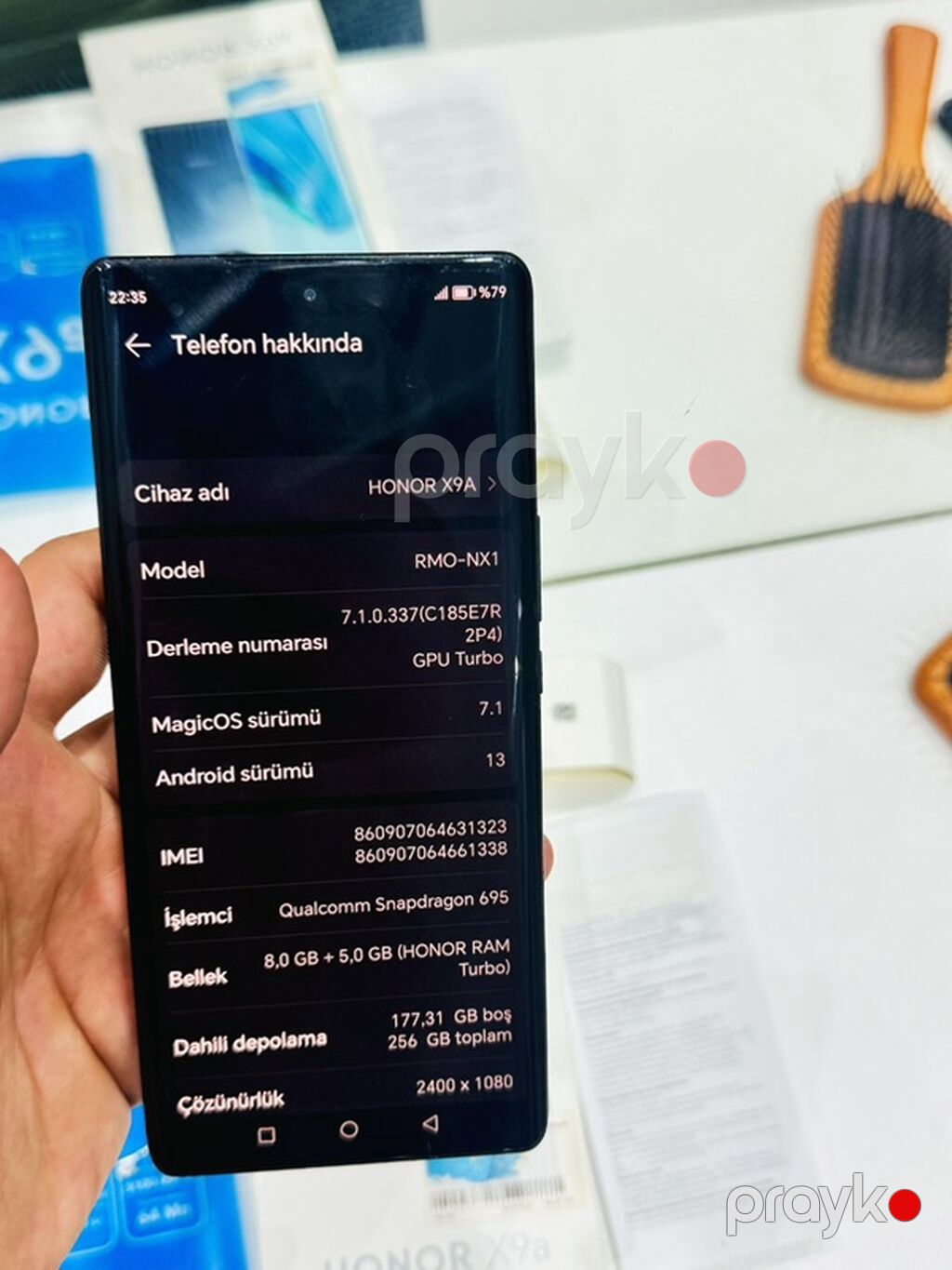Honor X9a, 256 GB, rəng - Qara, Face ID — Honor, Bakı (3)