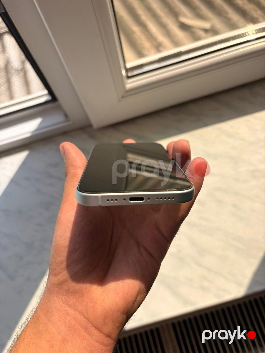Apple iPhone 15 Blue 128GB/6GB — Smartfonlar, Şirvan (6)
