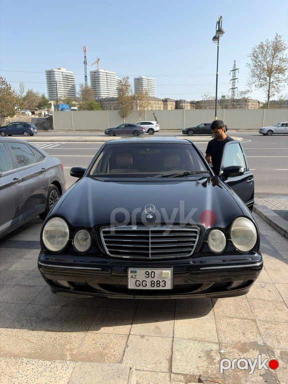 Mercedes E 320 4MATIC, 3.2 L, 2000 il, 299 000 km — Avtomobillər, Bakı (2)