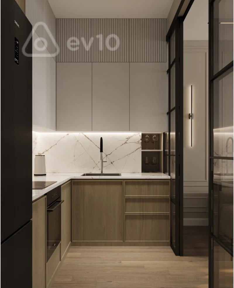 3 otaqlı mənzil, 90 m², Xətai pr — Mənzil, Bakı (9)