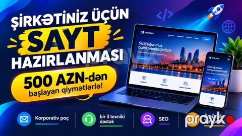 Saytların hazırlanması — Bakı