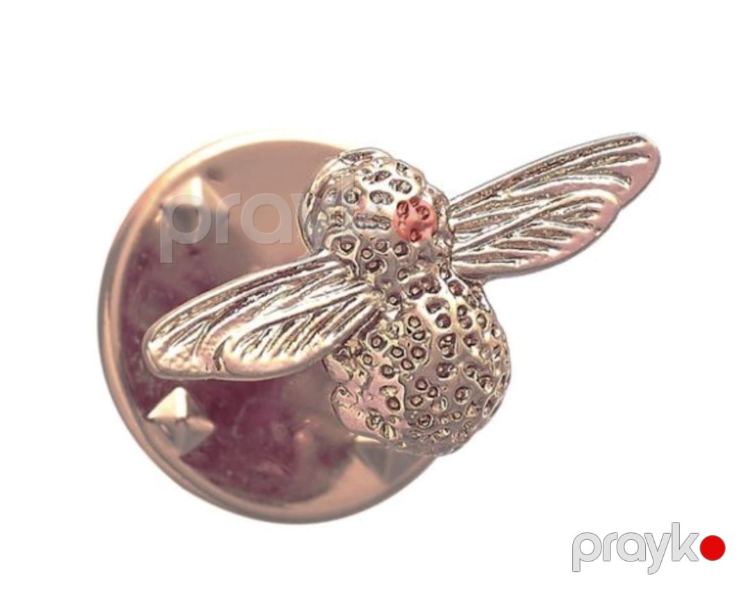 Qadınlar üçün bəzək sancağı Olivia Burton OBPIN02, rose gold — Mallar, Bakı (3)