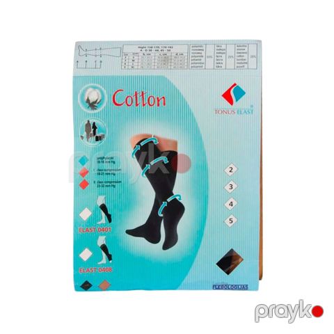Kompressiya corabları Tonus Elast 0402, 90 den, 18-21 mm, N3, qara — Bakı