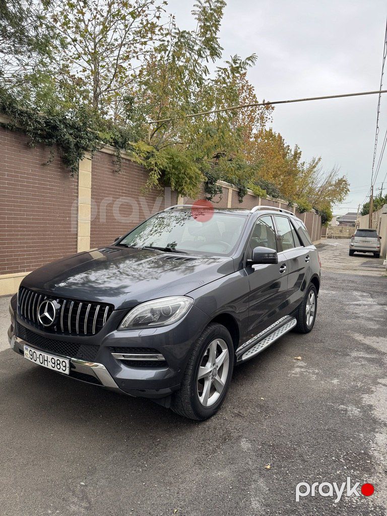 Mercedes ML 350 4MATIC, 3.5 L, 2013 il, 140 000 km — Avtomobillər, Bakı (2)