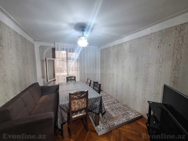 Kirayə verilir 3 otaqlı Mənzil Köhnə tikili 100 m² Bakı, Nərimanov r — Mənzil, Bakı (2)