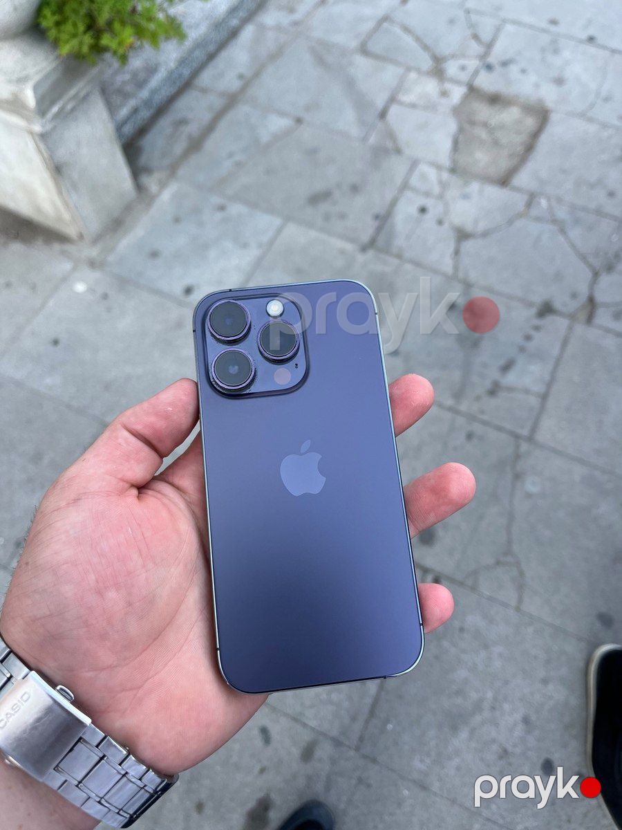 Apple iPhone 14 Pro Deep Purple 128GB/6GB — Smartfonlar, Gəncə (2)
