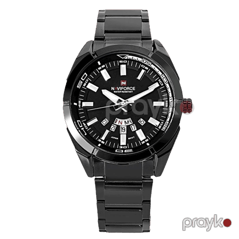 Kişi qol saatı Naviforce 9038 Black — Bakı