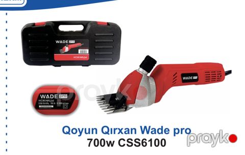 Tük qırxan maşın Wade Pro, Qoyun, Paslanmayan polad — Bakı
