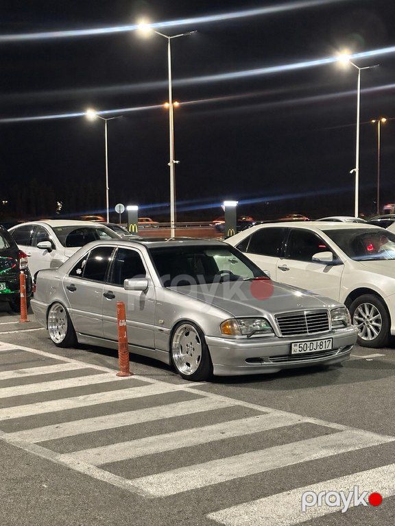 Mercedes C 200, 2.0 L, 1998 il, 500 000 km — Avtomobillər, Bakı (4)