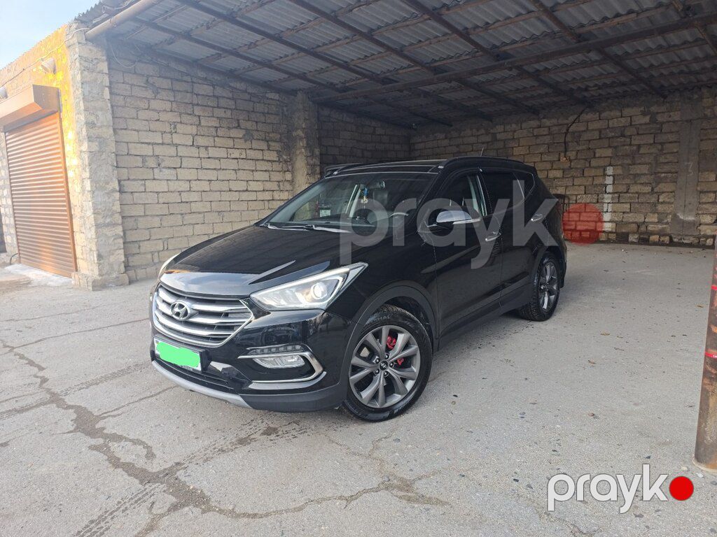 Hyundai Santa Fe, 2.2 L, 2017 il, 244 102 km — Avtomobillər, Sumqayıt (2)