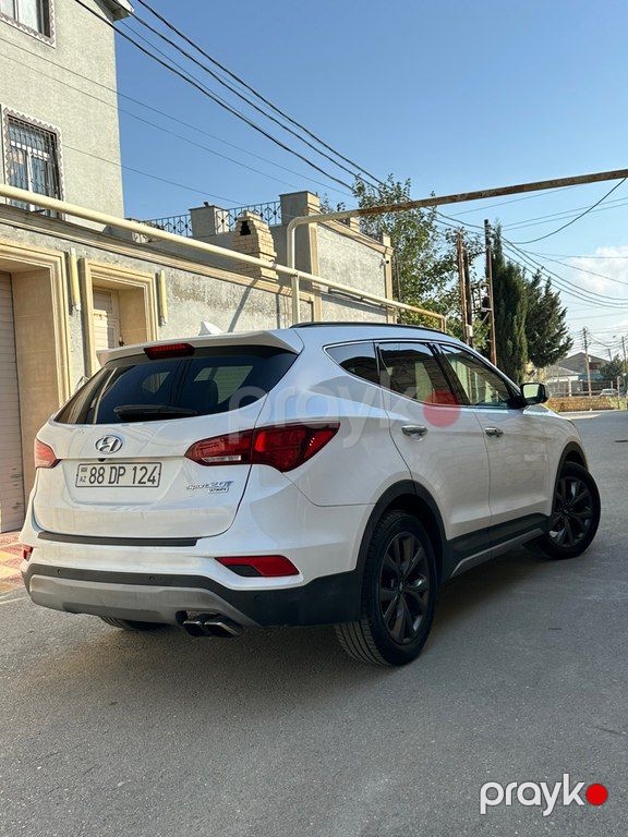 Hyundai Santa Fe, 2.0 L, 2018 il, 177 028 km — Avtomobillər, Bakı (6)