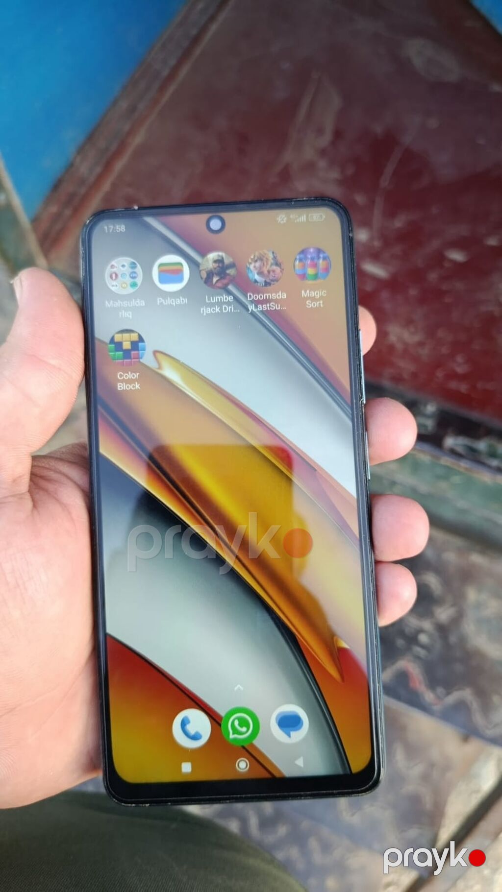 Poco F3, 128 GB, rəng - Mavi, Barmaq izi — Xiaomi, Bakı (2)