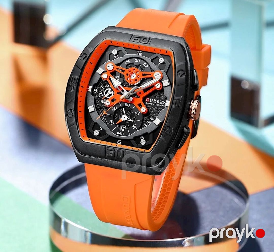 Qol saatı Curren 8443 Orange — Mallar, Bakı (3)