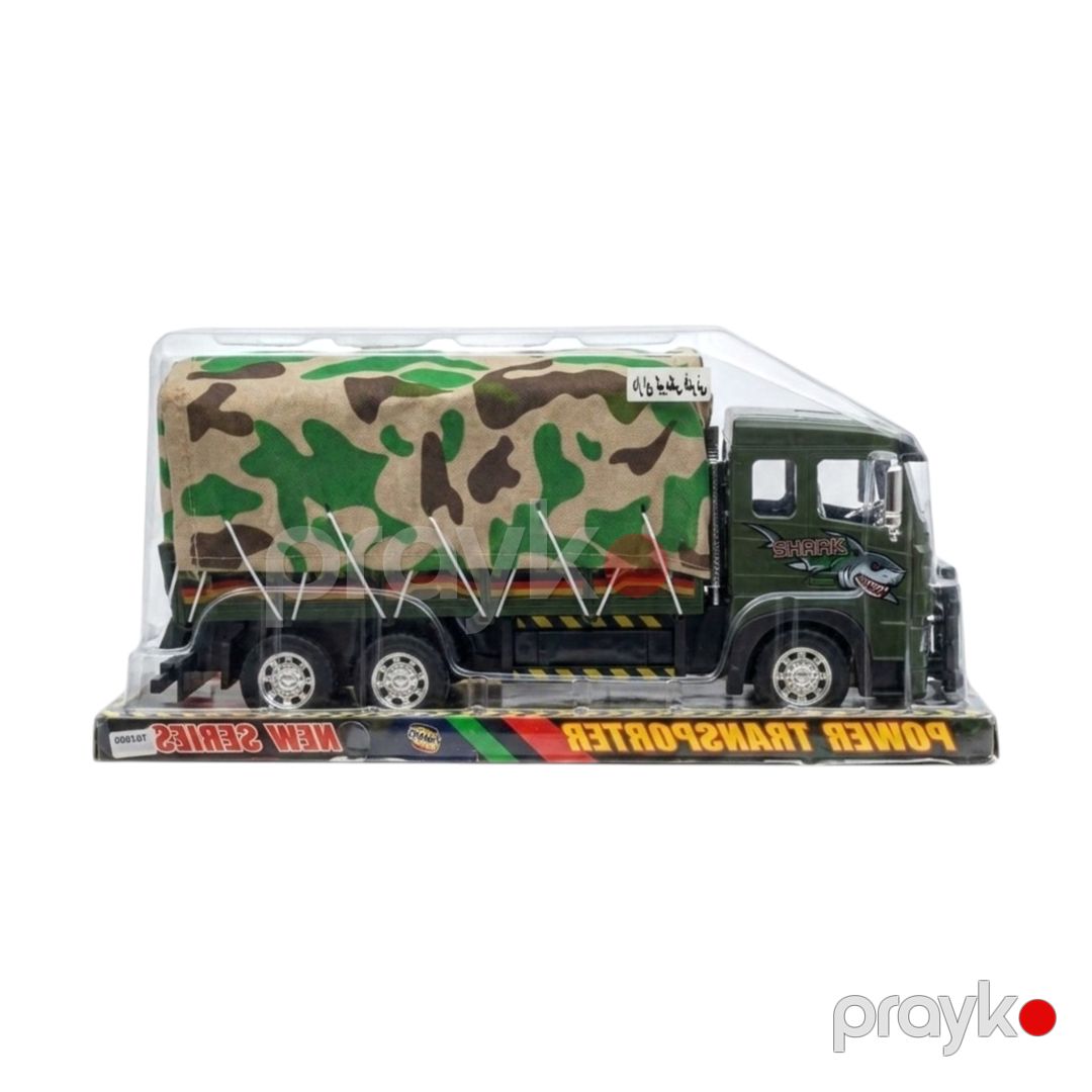 Hərbi maşın Shark Power Transporter, plastik, xaki, 45x14 sm, 3+ — Mallar, Bakı (2)