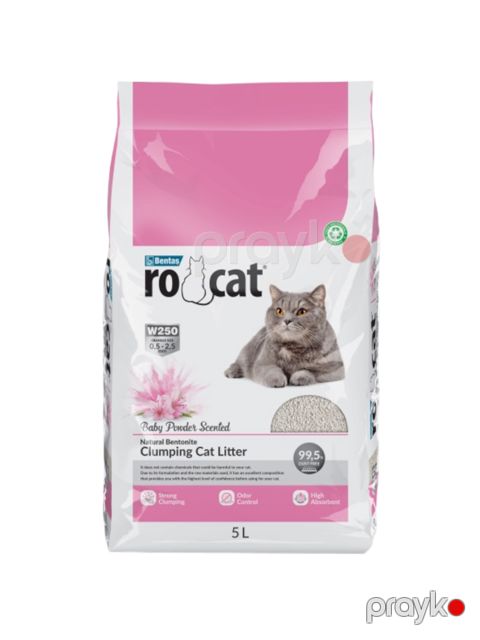 Topalanan doldurucu Ro Cat Baby Powder Scented 5 l — Bakı