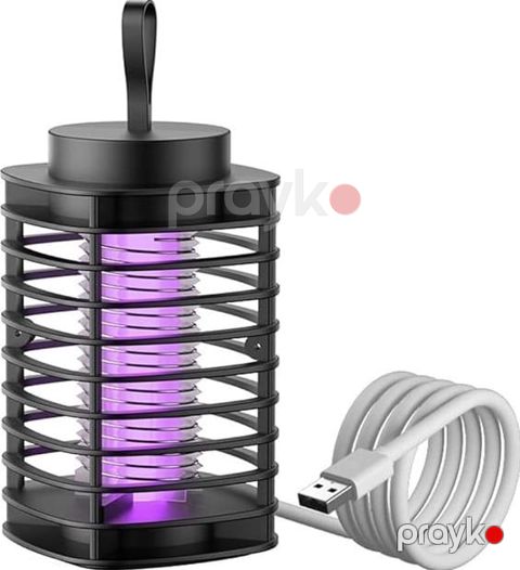 Həşəratlardan müdafiə vasitələri Plan A LED Həşarat öldürücü lampa 3W 1800V 80sm kabel Qara - tor_0121 — Bakı