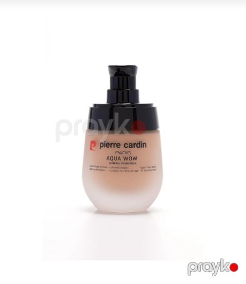 Tonal krem Pierre Cardin Aqua Wow 703 Tawny beige with Warm neutral, 32 ml — Bakı