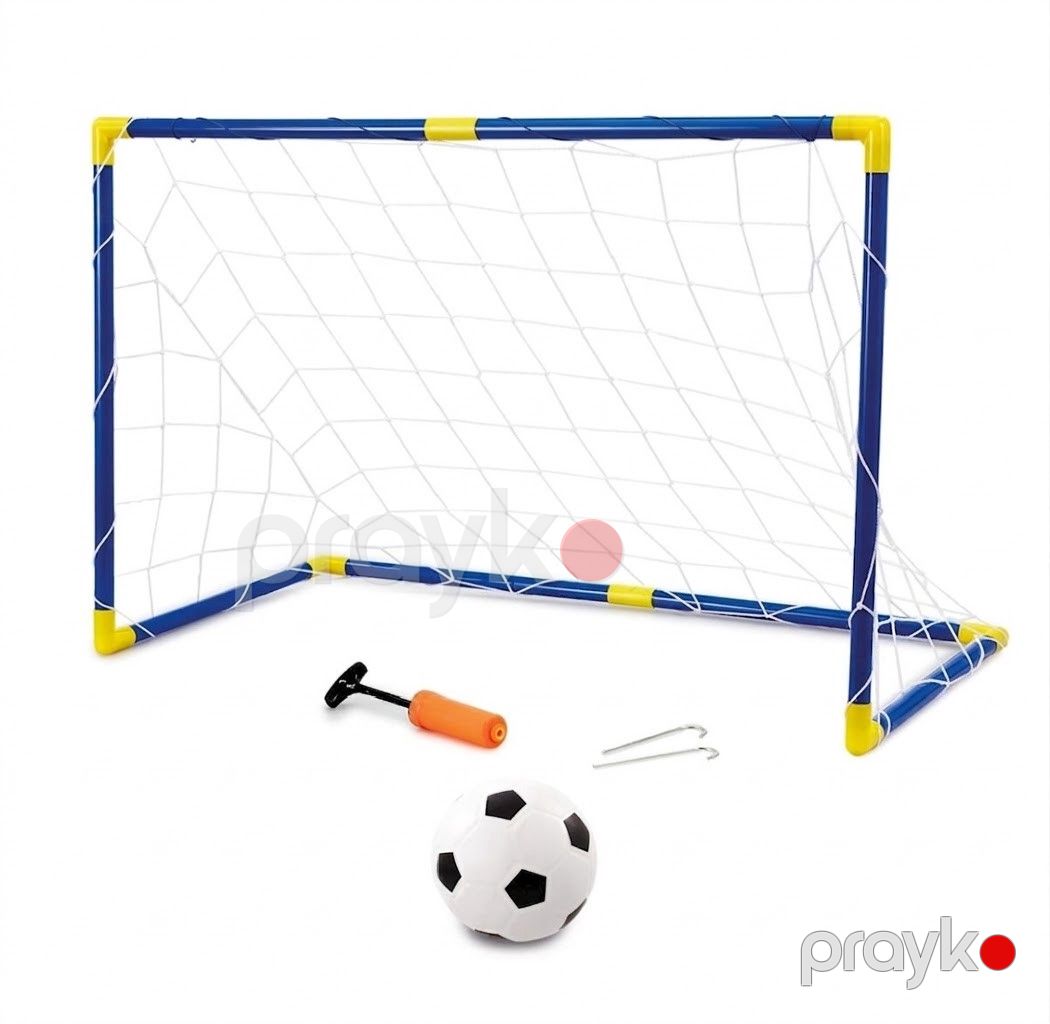 Futbol qapısı, göy/sarı, plastik, 46x35x63 sm — Mallar, Bakı (2)