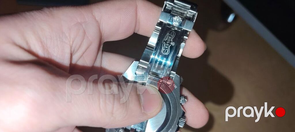 Rolex Cosmograph Daytona (ağ siferblat, qara bezel). Barter yada — Qol saatları, Bakı (4)
