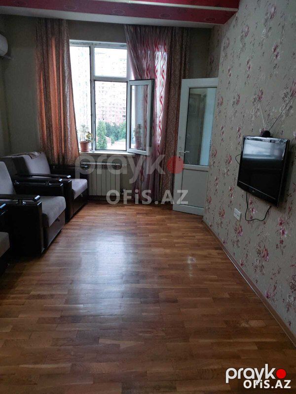Yeni tikili Kirayə Verilir Yasamal r., İnşaatçılar m., 2 otaq, 45 m² — Mənzil, Bakı (8)