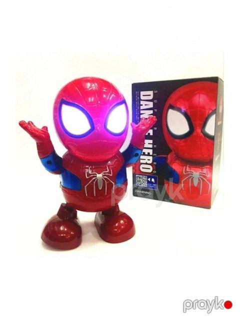 İnteraktiv oyuncaq Spiderman, plastik, qırmızı — Bakı