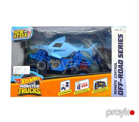 Təkərli oyuncaq Hot Wheels Truck, pultlu, səs və işıq effektli, elektrikli sürüş funksiyalı, 3+ yaş, 304-1039 HW-1001 - HW-1001 — Bakı
