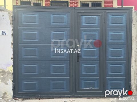 Panel Tipli Avtomatik İki Laylı Darvaza — Bakı