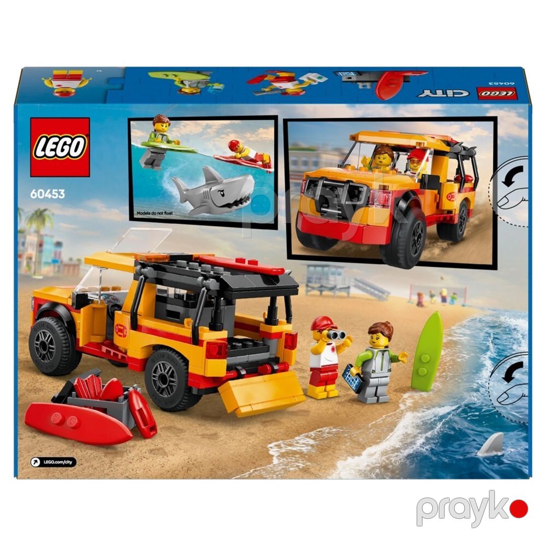 Konstruktor No Brand City Lifeguard Beach Rescue Truck 60453, 214 parça, 6 yaşdan — Mallar, Bakı (3)