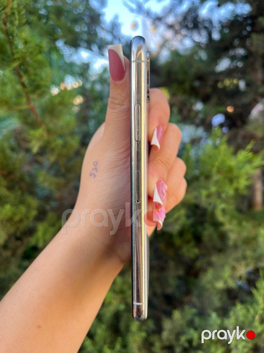Apple iPhone XS Silver 256GB/4GB — Smartfonlar, Bakı (5)
