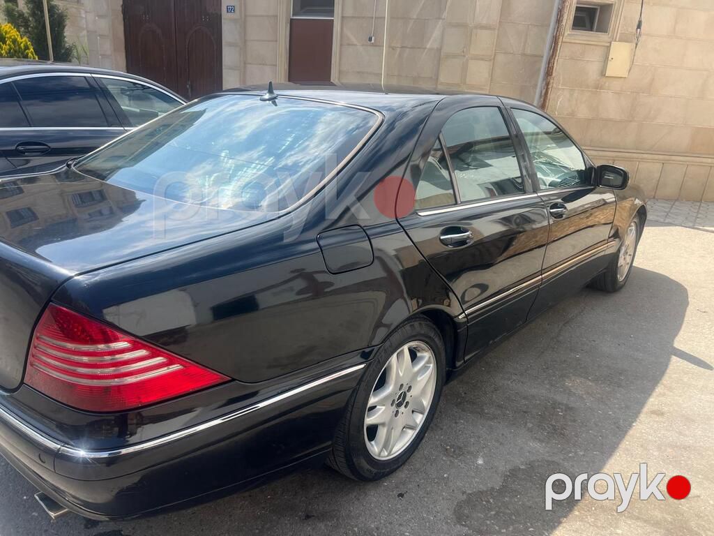 Mercedes S 320, 3.2 L, 2001 il, 495 000 km — Avtomobillər, Bakı (3)