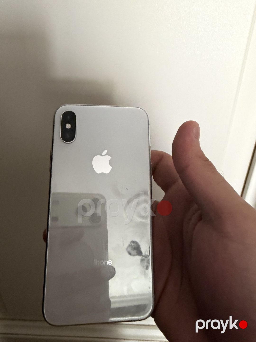 Apple iPhone X Silver 64GB/3GB — Smartfonlar, Bakı (2)