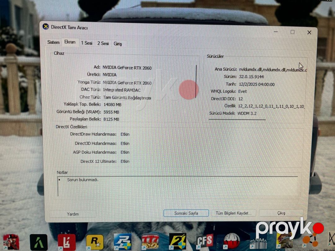 Gaming PC İ5 11 ci nəsil Rtx 2060 — Masaüstü kompüterlər, Saatlı (5)