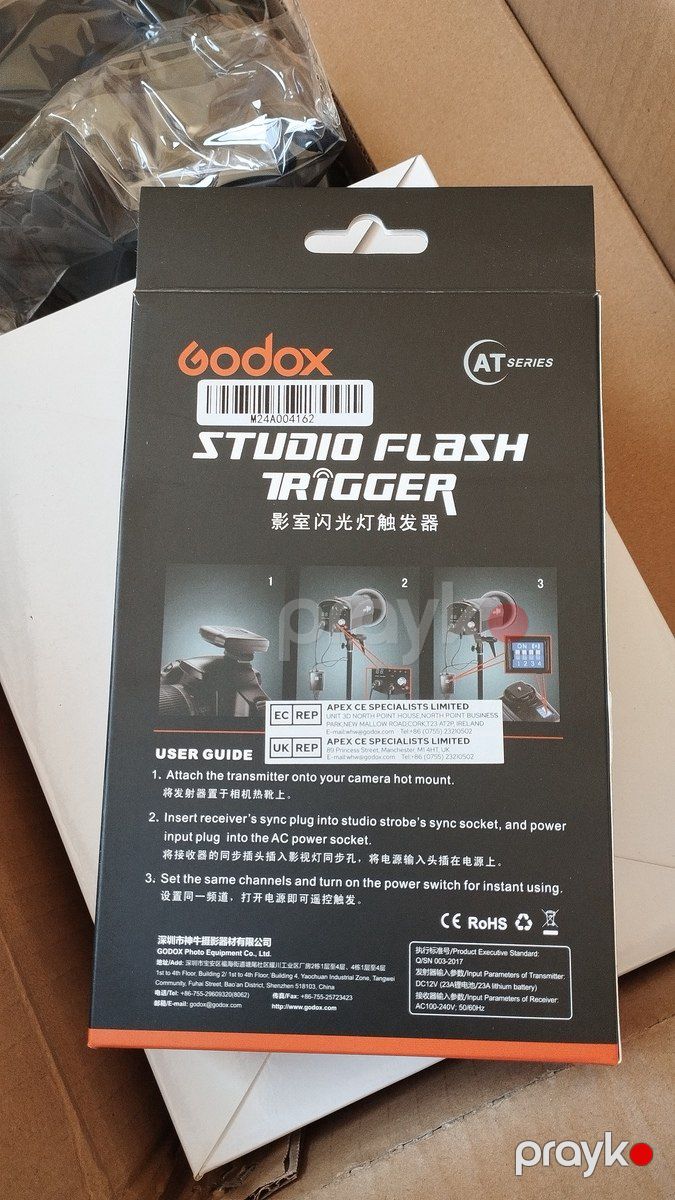 Godox AT-16 Studio Flash Trigger (AT Series) — Foto və video texnikası, Bakı (2)