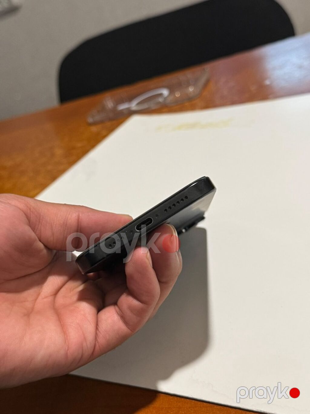 IPhone 16 Pro Max, 256 GB, Black Titanium, Simsiz şarj, Face ID, Sənədlərlə — Apple iPhone, Masazır (8)