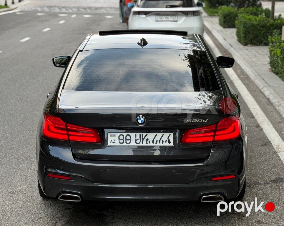 BMW 525, 2.0 L, 2017 il, 155 000 km — Avtomobillər, Bakı (2)