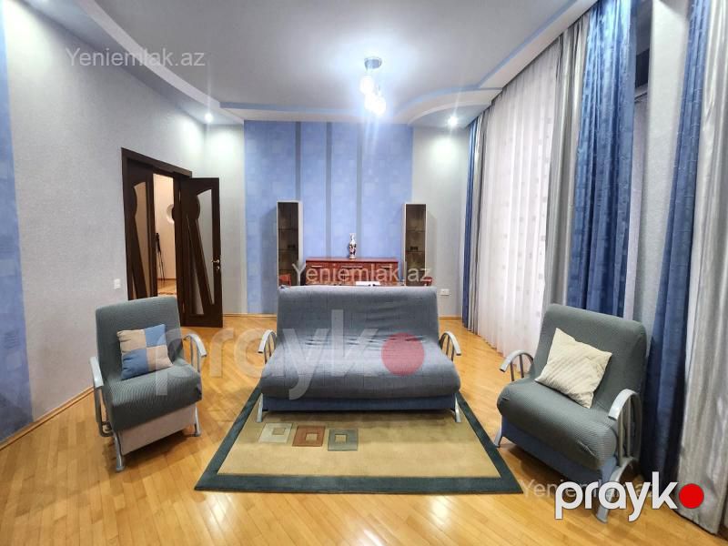 Kirayə 5 otaqlı Bina evi menzil (Yeni tikili), 220 m², Nərimanov rayonu — Mənzil, Bakı (5)