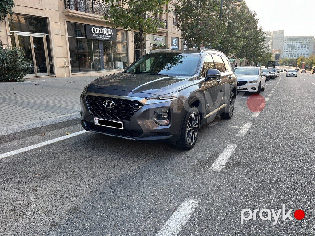 Hyundai Santa Fe, 2.0 L, 2019 il, 170 000 km — Avtomobillər, Bakı (7)