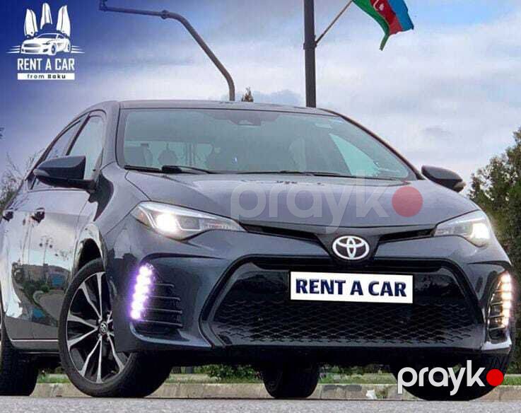 Toyota Corolla, 2018 il — Minik avtomobili icarəsi, Bakı (2)