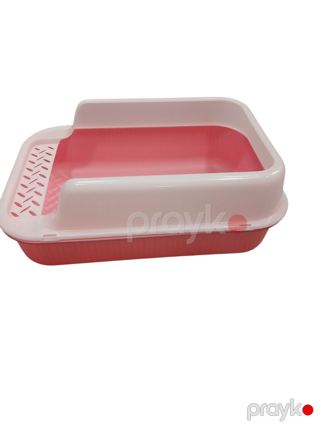 Tualet-lotok pişiklər üçün Z84, plastik, çəhrayı, 50x35x17 sm — Tualetlər, Bakı (2)
