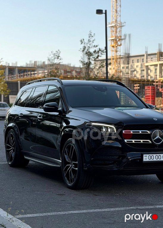 Mercedes GLS 450 4MATIC, 3.0 L, 2019 il, 85 000 km 00-OO-000 — Avtomobillər, Bakı (2)