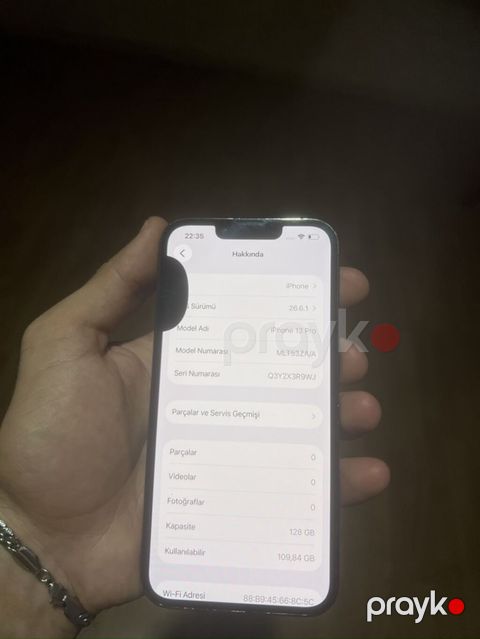 IPhone 13 Pro, 128 GB, Graphite, Face ID — Bakı