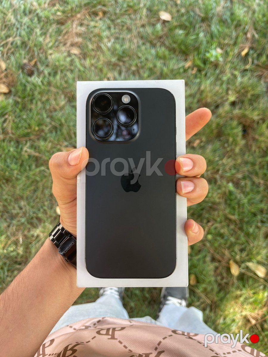 Apple iPhone 16 Pro Black Titanium 128GB/8GB — Smartfonlar, Bakı (3)