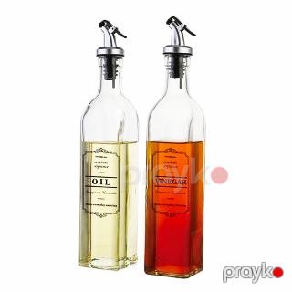 Maye üçün qab dəsti Danny Home, şüşə, şəffaf, 520 ml, 2 əd - homestore_vm1745 — Bakı