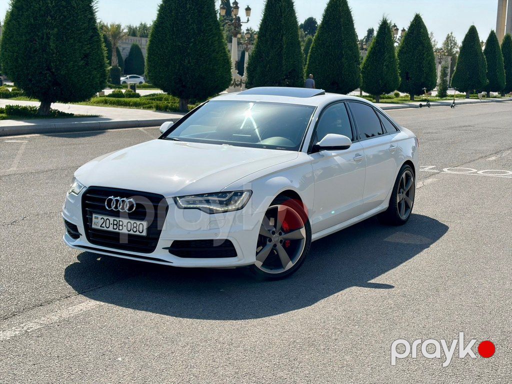 Audi A6, 2.8 L, 2014 il, 223 000 km — Avtomobillər, Gəncə (7)