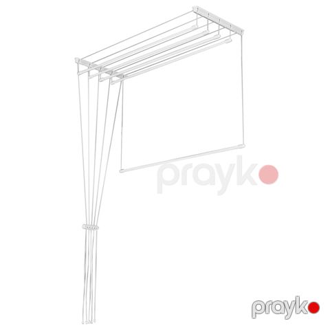 Paltar üçün quruducu Lakmet MS-004, 1.7 m, metal, ağ — Bakı