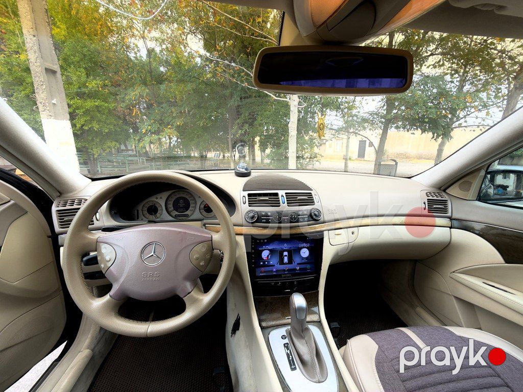 Mercedes E 240, 2.6 L, 2002 il, 294 000 km — Avtomobillər, Gəncə (9)