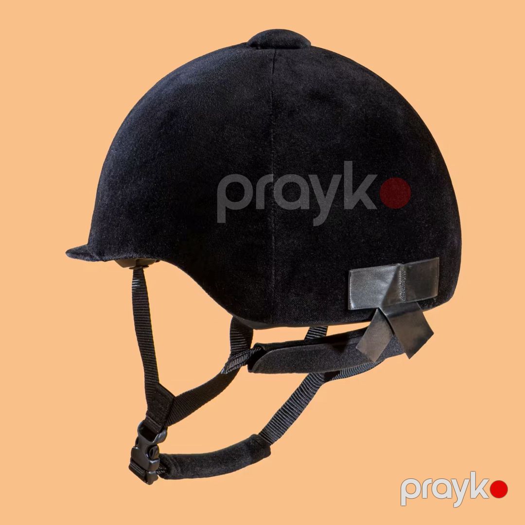 Dəbilqə atçılıq üçün Decathlon 8573448, ölçü S/53 sm, qara — Mallar, Bakı (2)